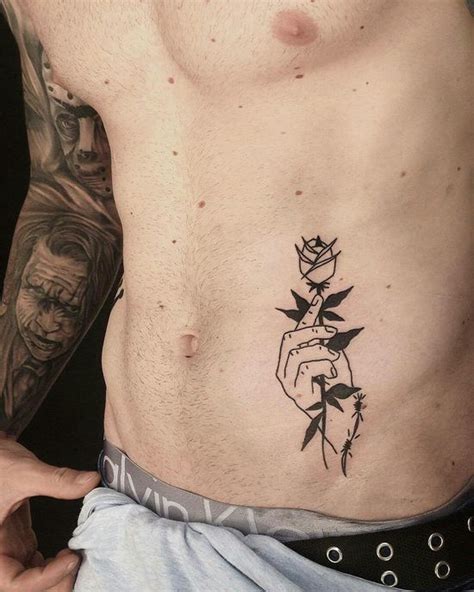 tatuajes para el abdomen para hombres|150 ideas de Tatuajes abdomen hombre 